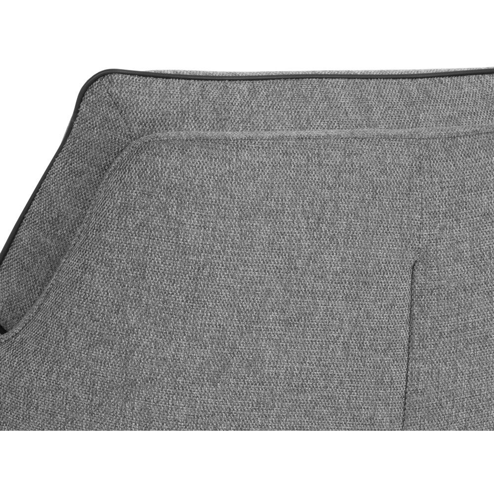 Florelle Belfast Koala Grey Swivel Lounge Chair, Swivel